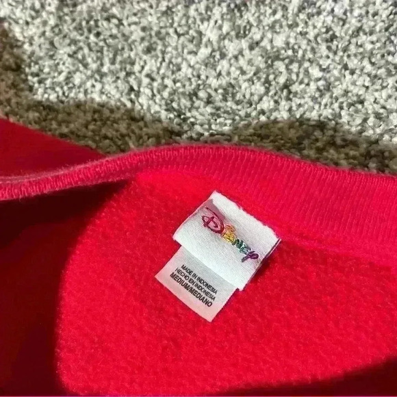 vtg disney winnie the pooh Tigger Snowman womens fleece night gown pajamas M - Picture 5 of 8